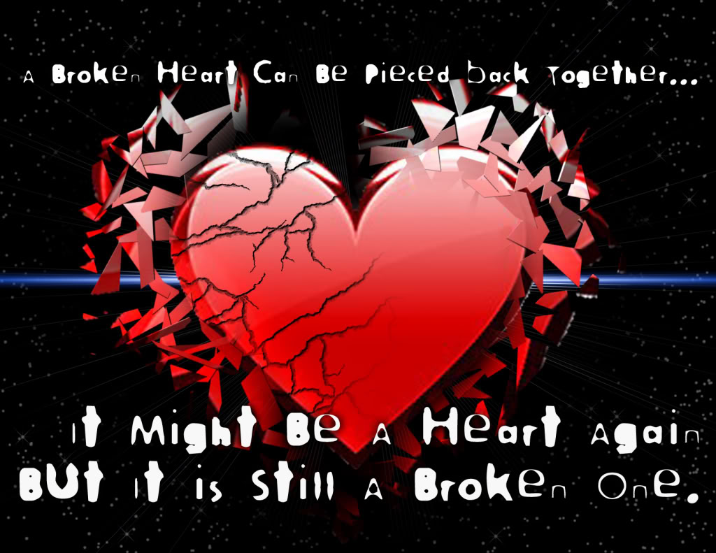 Valentines day hate messages with broken hearts 4